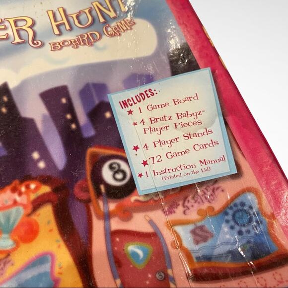 MGA Bratz Y2K 2005 Babyz Stylin' Scavenger Hunt Board Game Incomplete - Picture 6 of 11